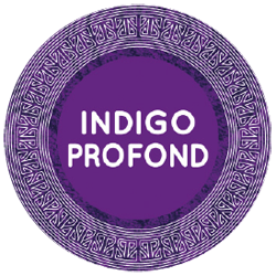 indigo profond-rond